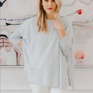 Mersea Catalina Travel Sweater in Sky